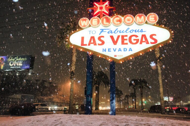 What is the weather like in Las Vegas? - Winter
