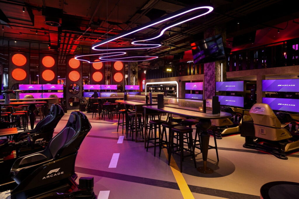 F1 Arcade - Best Arcade Bars in Las Vegas