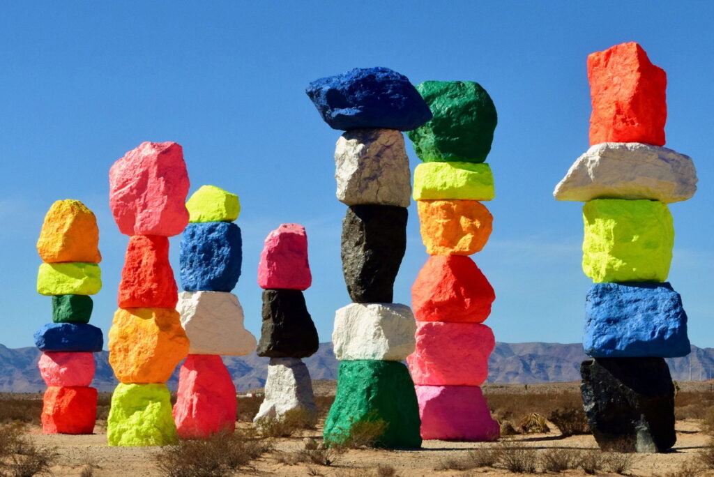 Seven Magic Mountains - Best Day Trips From Las Vegas
