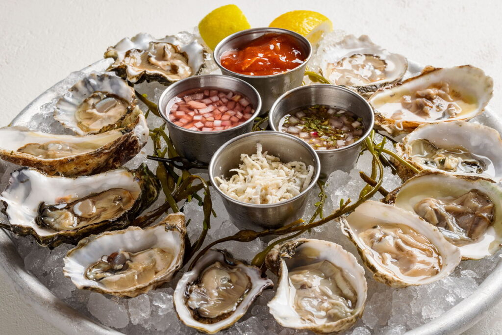 Dine with a Purpose - Ocean fresh oysters