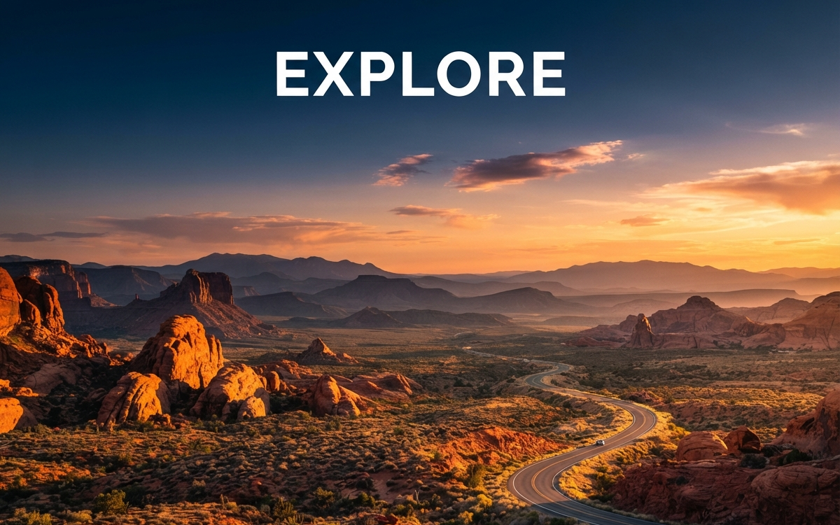 Breathtaking landscape photograph capturing the natural beauty of the Southwest