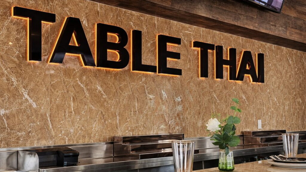 Table Thai Las Vegas