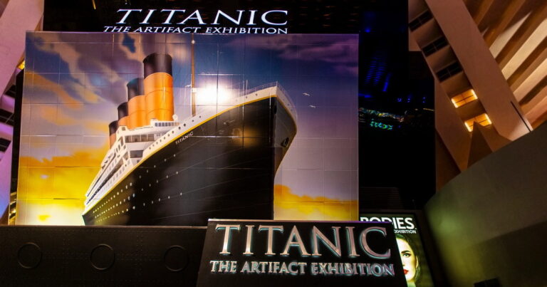Titanic Exhibit Las Vegas